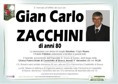 GIAN CARLO ZACCHINI