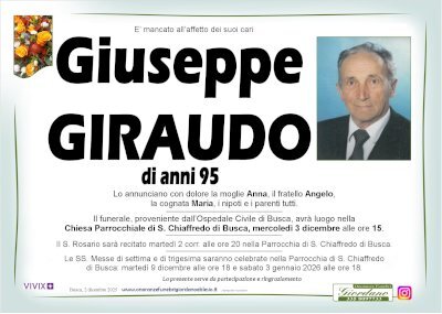 GIUSEPPE GIRAUDO