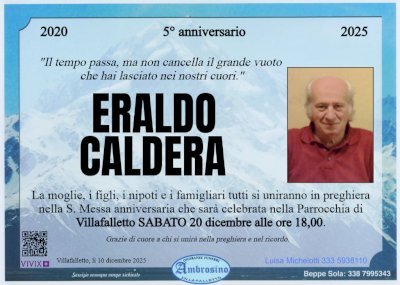 ERALDO CALDERA