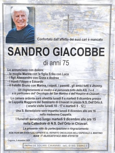 SANDRO GIACOBBE