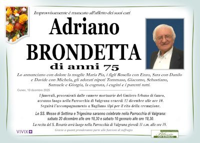 ADRIANO BRONDETTA