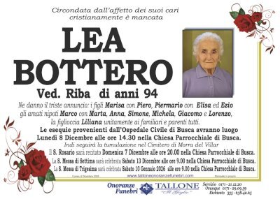 LEA BOTTERO ved. RIBA