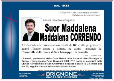 SUOR MADDALENA CORRENDO