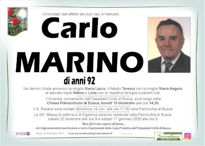 CARLO MARINO