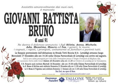 GIOVANNI BATTISTA BRUNO