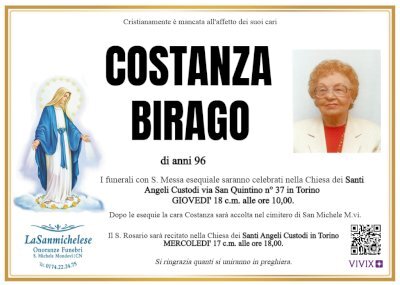 COSTANZA BIRAGO