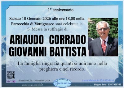 CORRADO GIOVANNI BATTISTA ARIAUDO