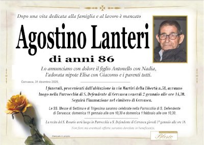 AGOSTINO LANTERI