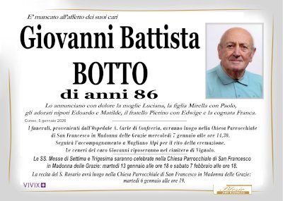 GIOVANNI BATTISTA BOTTO