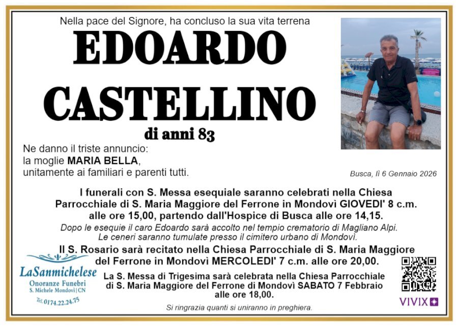 Manifesto di EDOARDO CASTELLINO