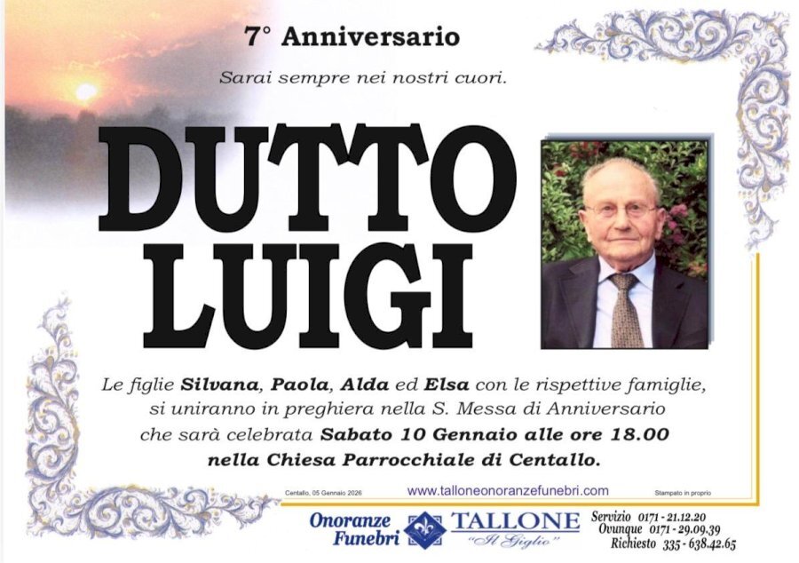 Manifesto di DUTTO LUIGI