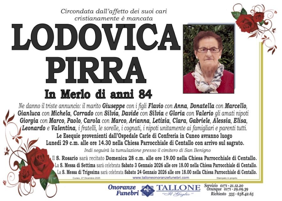 Manifesto di LODOVICA PIRRA