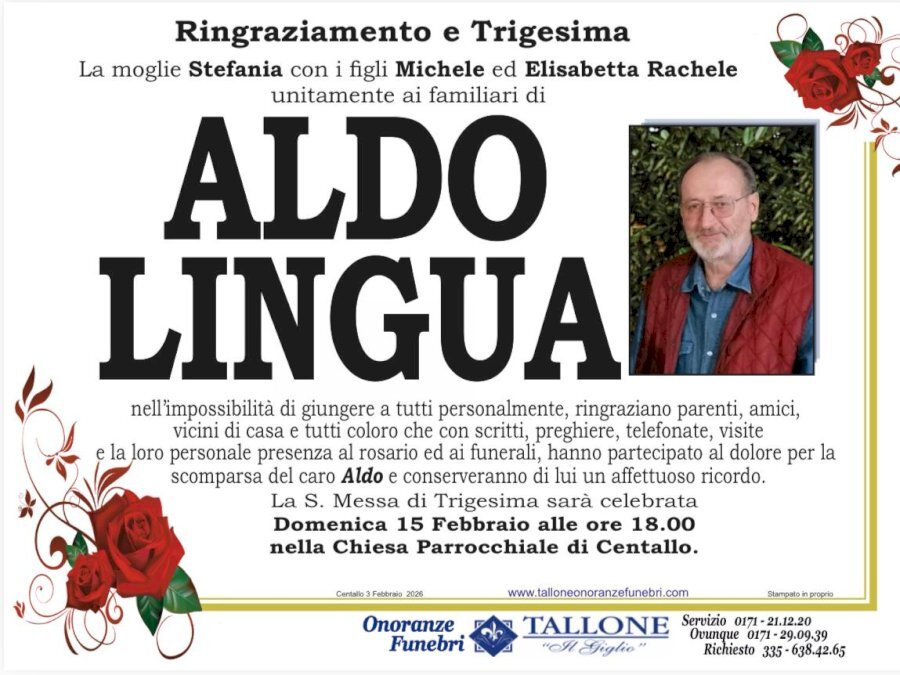 Manifesto di ALDO LINGUA