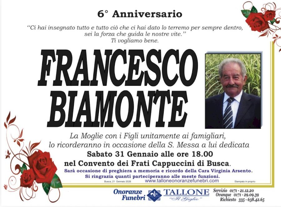 Manifesto di FRANCESCO BIAMONTE