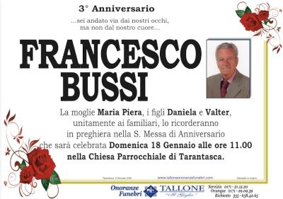 FRANCESCO BUSSI