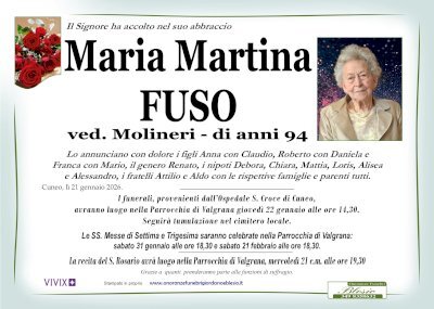 MARIA MARTINA FUSO ved. MOLINERI