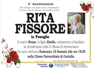 RITA FISSORE in FENOGLIO