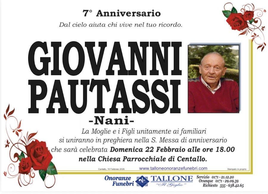 Manifesto di GIOVANNI PAUTASSI "NANI"