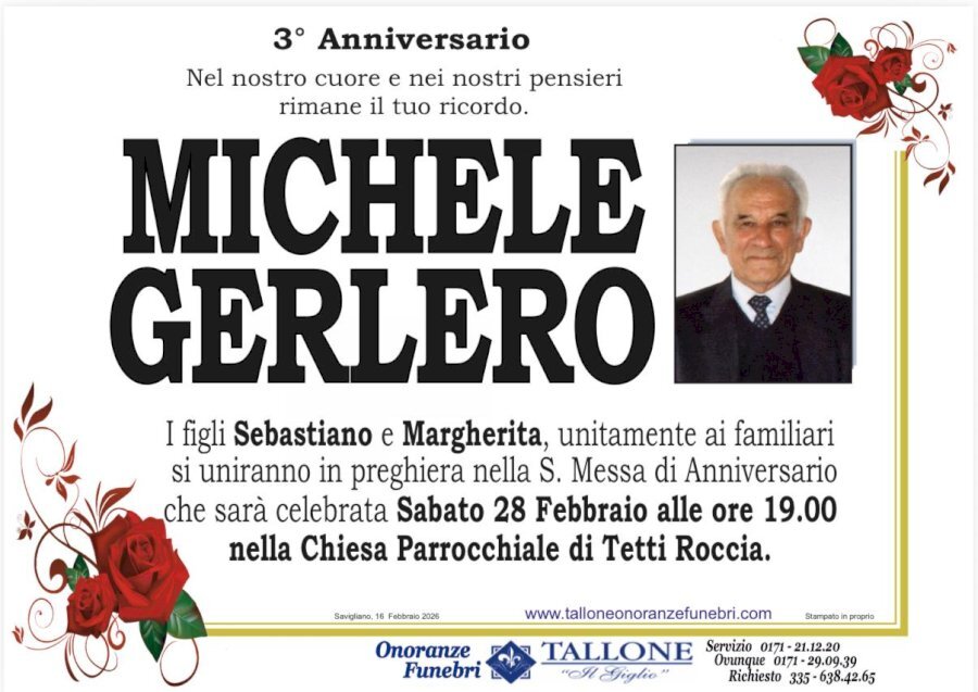 Manifesto di MICHELE GERLERO