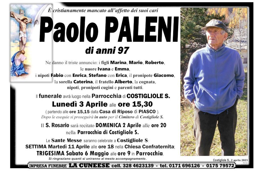Manifesto di PAOLO PALENI