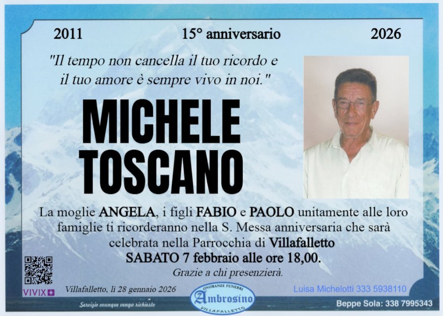 Manifesto di MICHELE TOSCANO