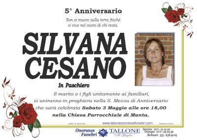 SILVANA CESANO in PASCHIERO
