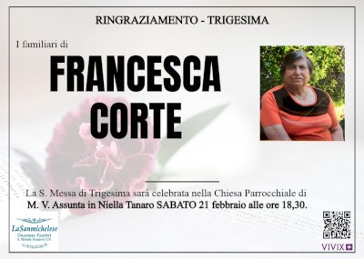 FRANCESCA CORTE