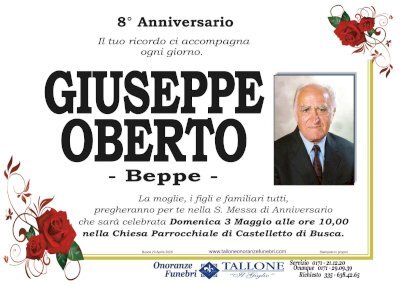 GIUSEPPE OBERTO "-BEPPE-"