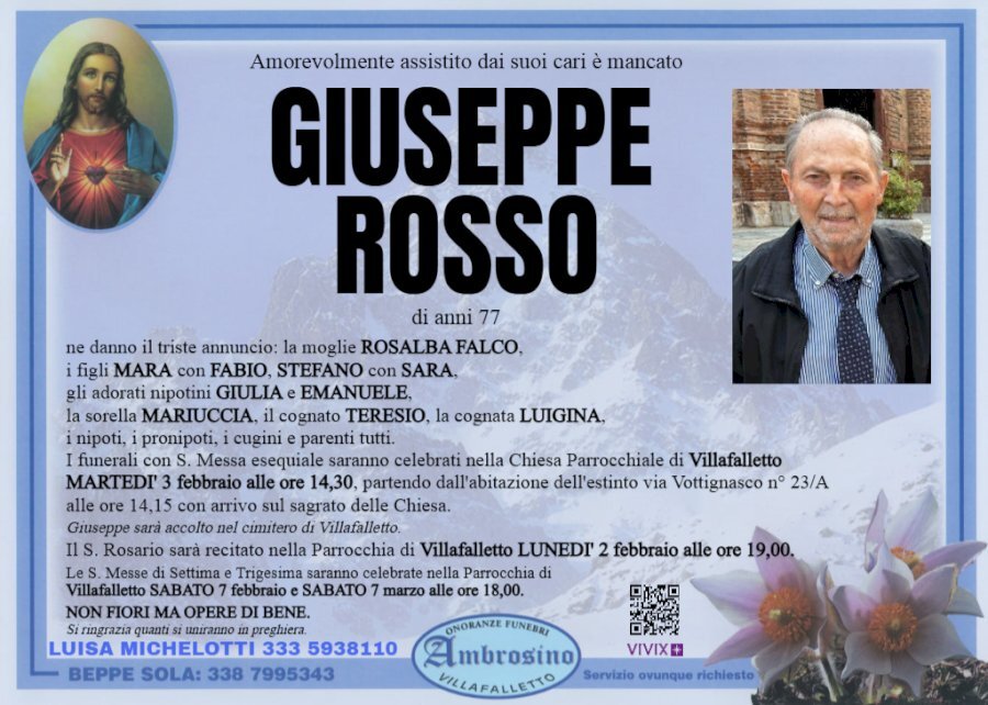 Manifesto di GIUSEPPE ROSSO