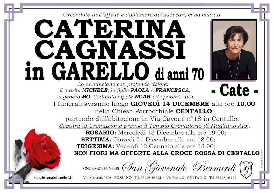 Manifesto di CATERINA CAGNASSI 