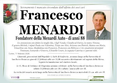FRANCESCO MENARDI