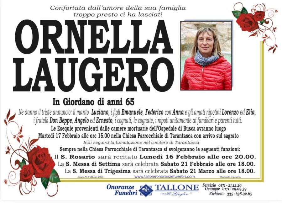 Manifesto di ORNELLA LAUGERO in GIORDANO