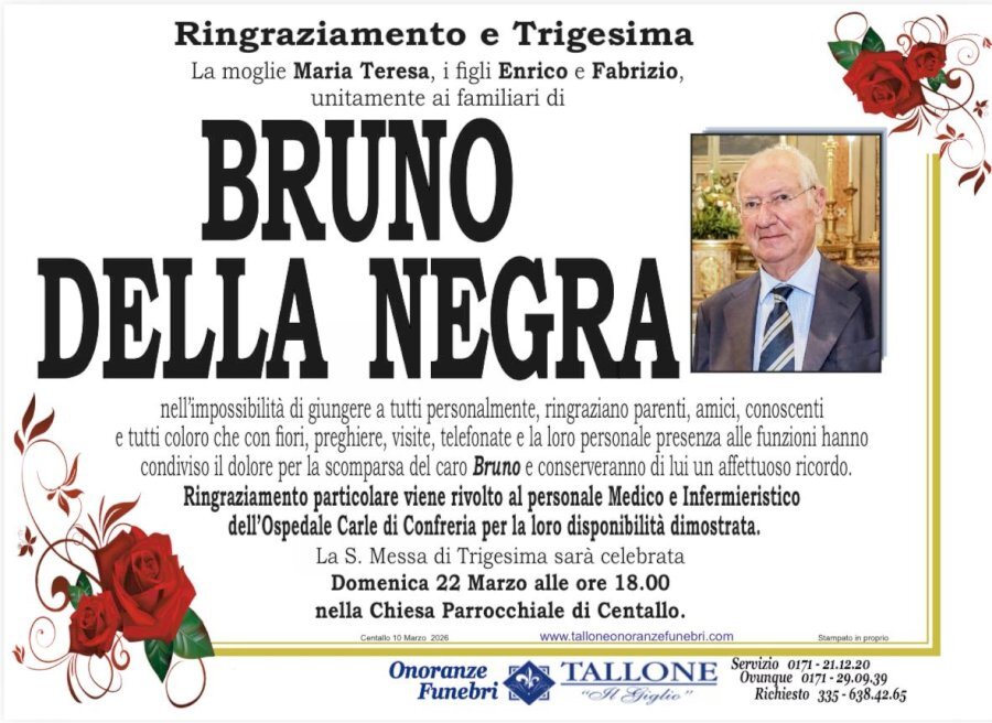 Manifesto di BRUNO DELLA NEGRA