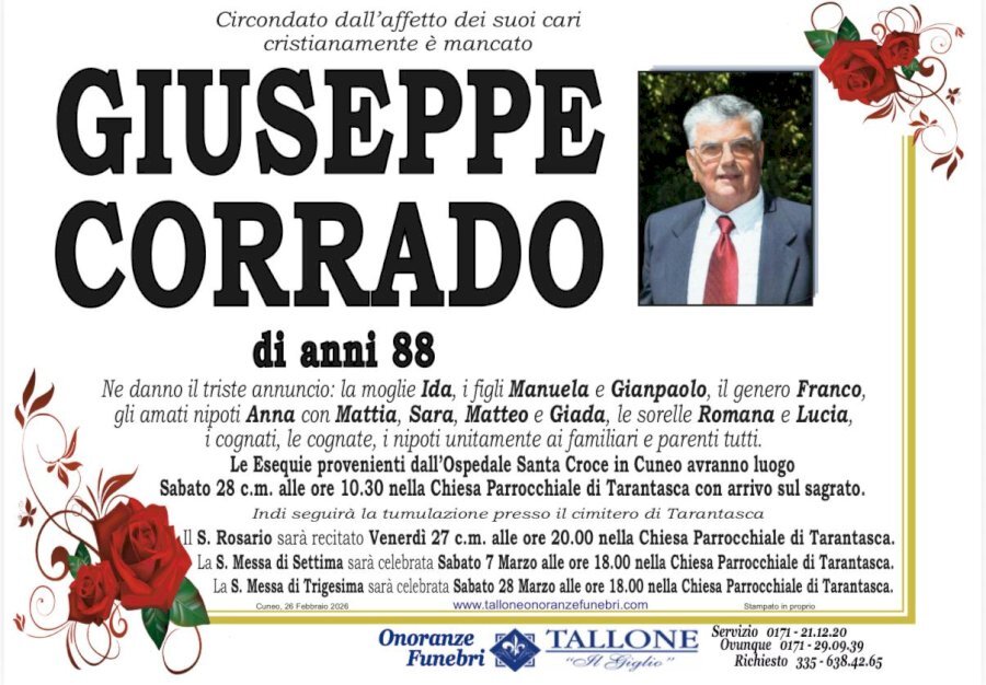 Manifesto di GIUSEPPE CORRADO