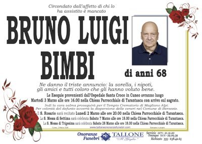 BRUNO LUIGI BIMBI