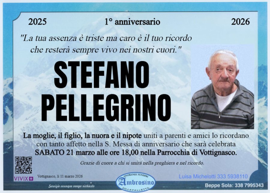 Manifesto di STEFANO PELLEGRINO