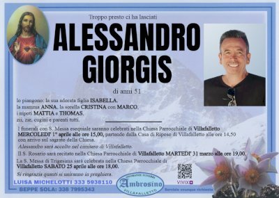 ALESSANDRO GIORGIS