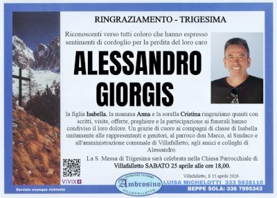 ALESSANDRO GIORGIS