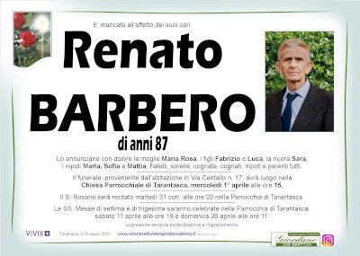 RENATO BARBERO
