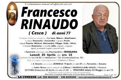 FRANCESCO RINAUDO "CESCO"