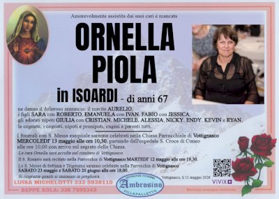 ORNELLA PIOLA in ISOARDI