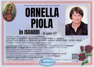 ORNELLA PIOLA in ISOARDI