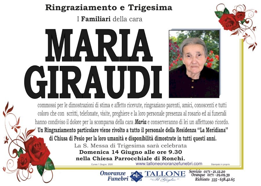 Manifesto di MARIA GIRAUDI