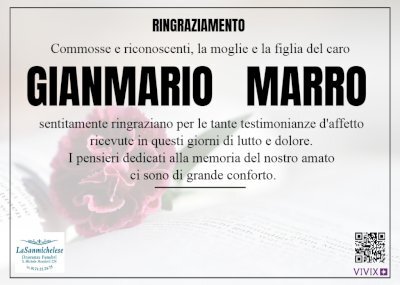 GIANMARIO MARRO