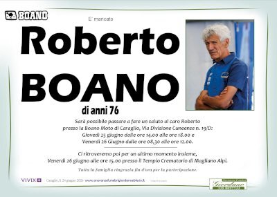 ROBERTO BOANO