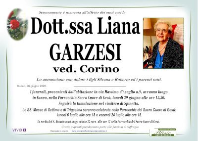 DOTT.SSA LIANA GARZESI ved. CORINO