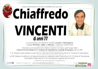 CHIAFFREDO VINCENTI