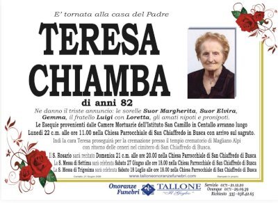 TERESA CHIAMBA