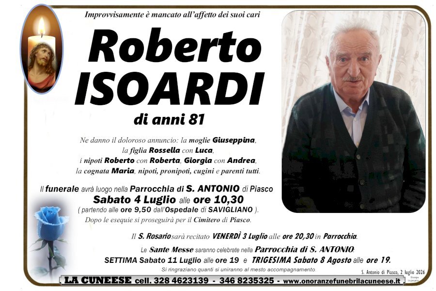 Manifesto di ROBERTO ISOARDI