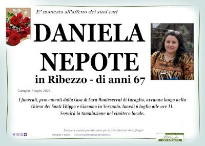 DANIELA NEPOTE "RIBEZZO"